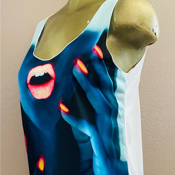 LSD IBIZA New Sexy Black Light Nightclub / Festival TANK TOP Must See! M - Picture 6 of 16